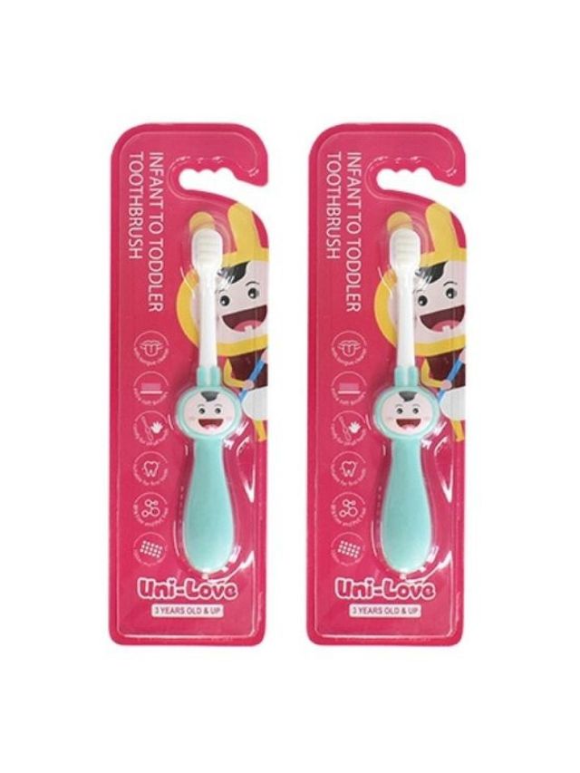 Unilove Infant to Toddler Toothbrush (2Pack) edamama